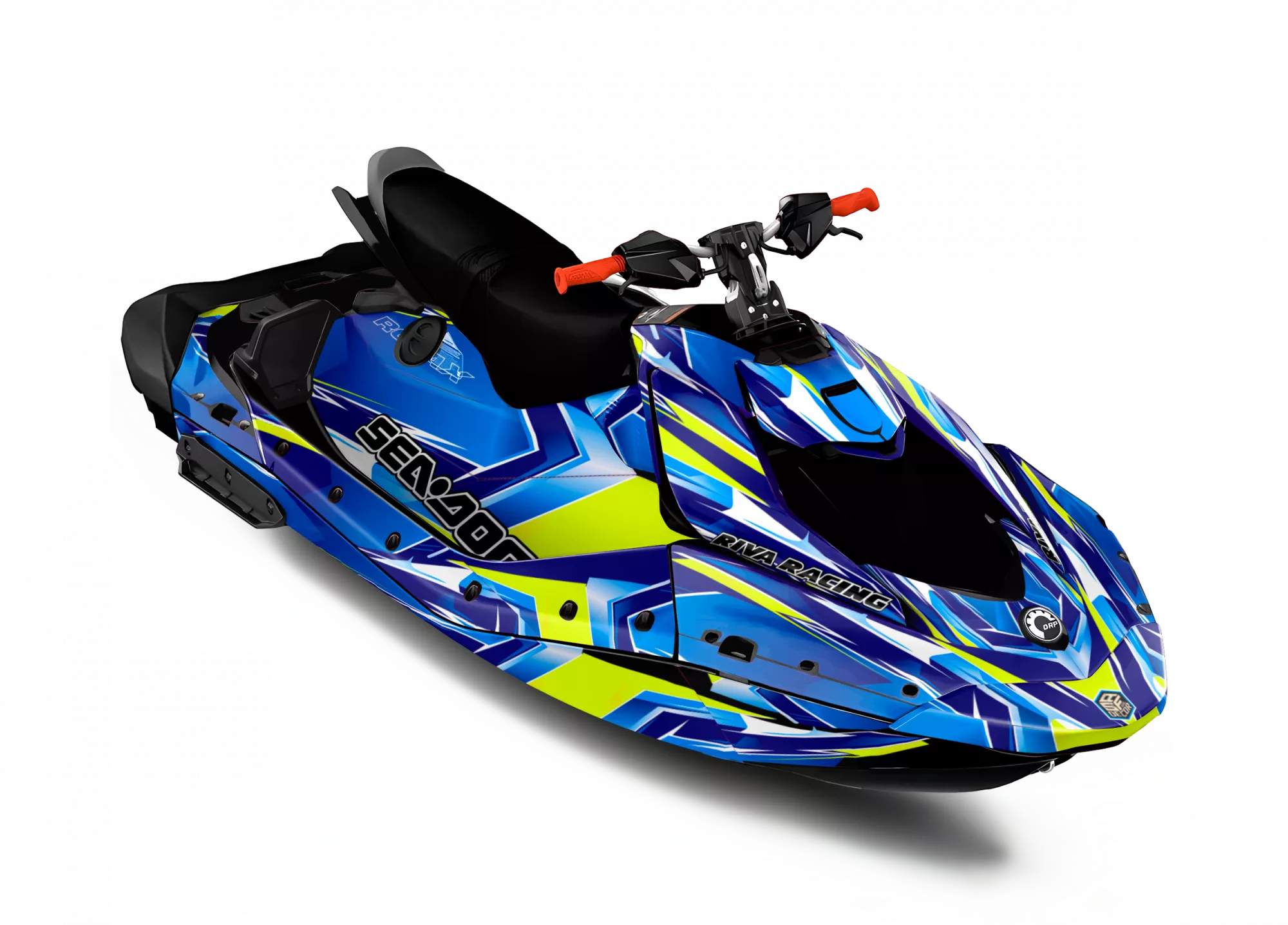 Kit de vinilos Sea-Doo Spark 2Gen AquaVolt Racing Edition