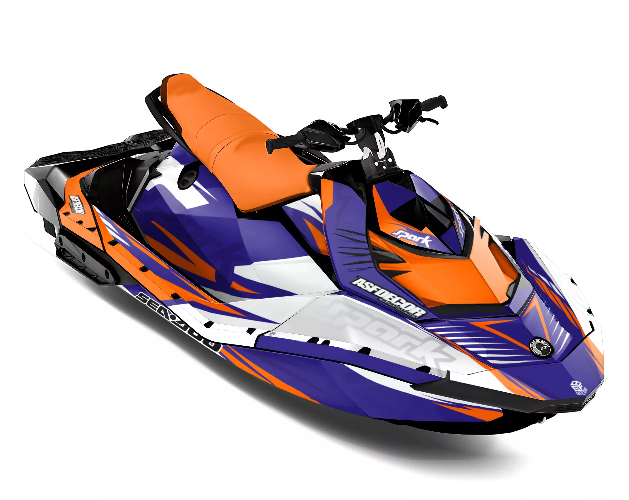 Kit de vinilos Sea-Doo Spark 1Gen Velocity Strike Edition personalizado